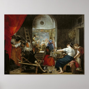 Affiches Les Spinners, ou La Fable d'Arachne, 1657