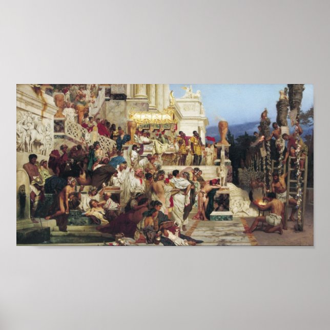 Affiches Les torches de Nero (Devant)