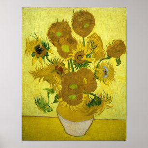 Affiches Les tournesols de Van Gogh