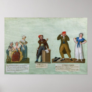 Affiches Les tricoteuses de Jacobin
