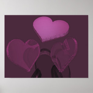 Affiches Les Trois Coeurs