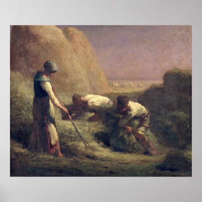 Affiches Les Trussers de foin, 1850-1851 (Devant)