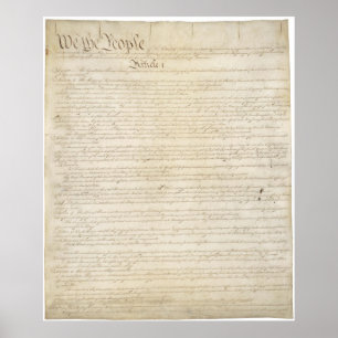 Affiches LES USA. page 1 de constitution