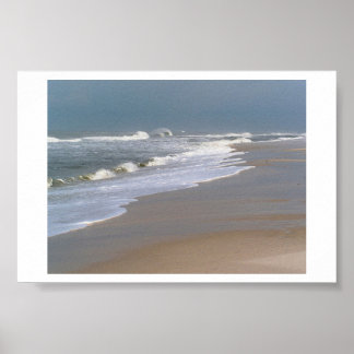 Affiches Les vagues se précipitent