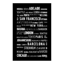Les villes du monde