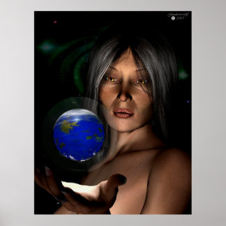 Affiches Les visages de la déesse - La pierre