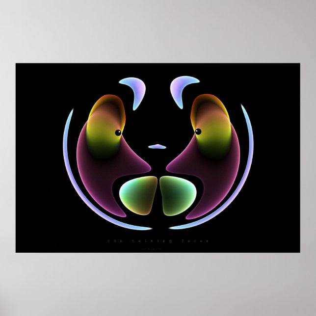 Affiches les visages parlants (Devant)