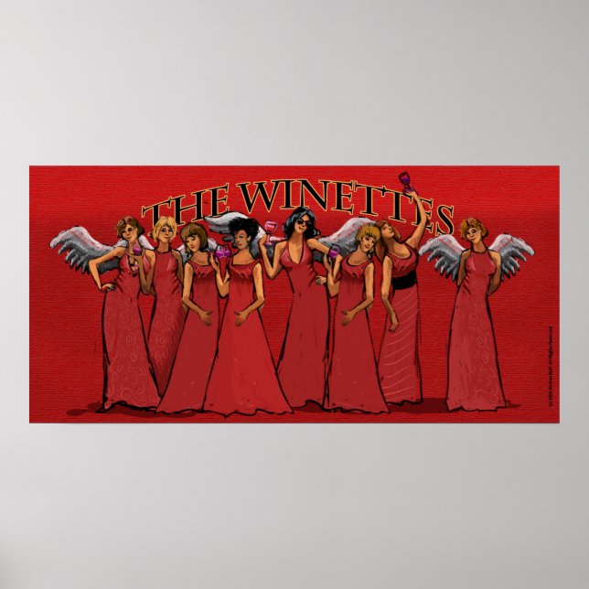 Affiches Les Winettes, par Andrea Boff (Devant)