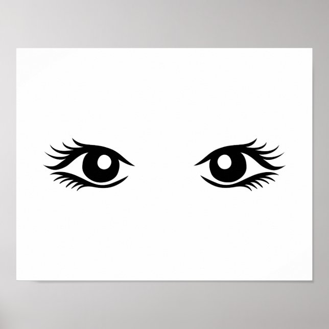 Affiches Les yeux des femmes (Devant)