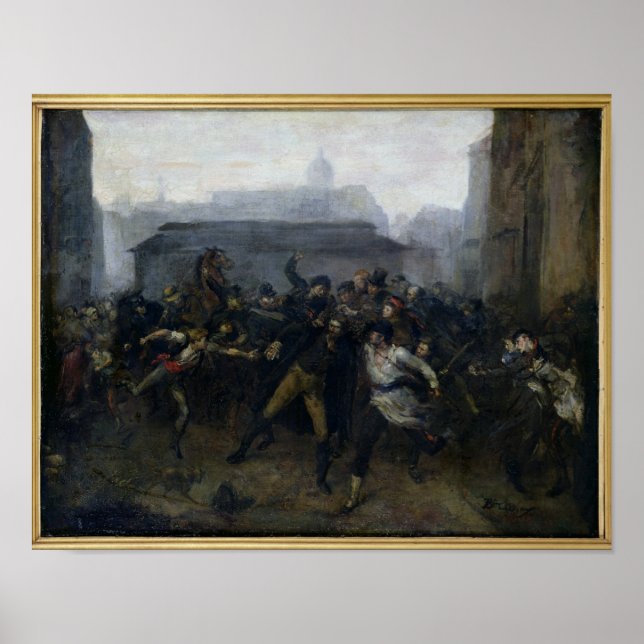 Affiches L'espion, épisode du siège de Paris, 1871 (Devant)