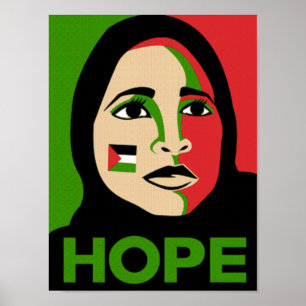 Affiches L'espoir pour la Palestine