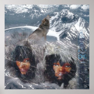 Affiches L'esprit autochtone en Alaska