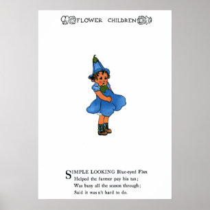 Affiches Lessive aux yeux bleus