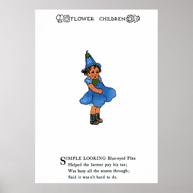 Affiches Lessive aux yeux bleus (Devant)