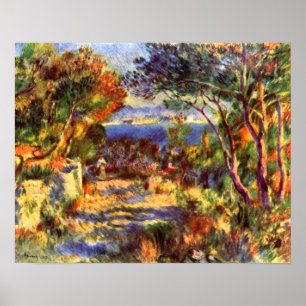 Affiches L'Estaque par Pierre Renoir, Impressionnisme Vinta