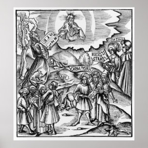 Affiches L'établissement des langues