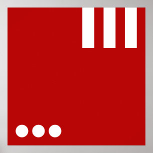 Affiches Lettre & Icône simple ART + vos couleurs & idées