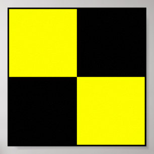 Affiches Lettre maritime internationale de drapeau de