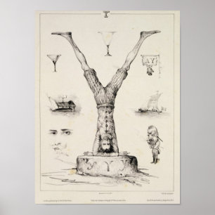 Affiches Lettre Y d'une amorce d'alphabet