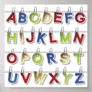 Affiches Lettres alphabétiques (4)