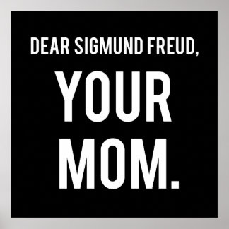 Affiches Lettres aux morts : Sigmund Freud