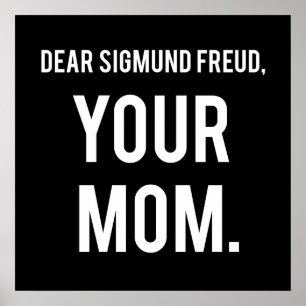 Affiches Lettres aux personnes mortes : Sigmund Freud