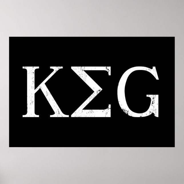 Affiches lettres keg boire un tshirt (Devant)