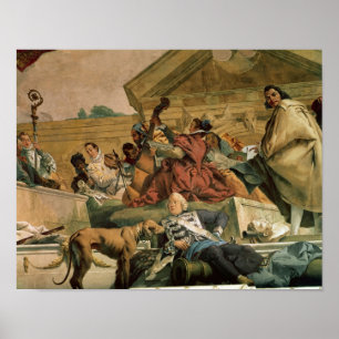 Affiches L'Europe, l'un des quatre continents