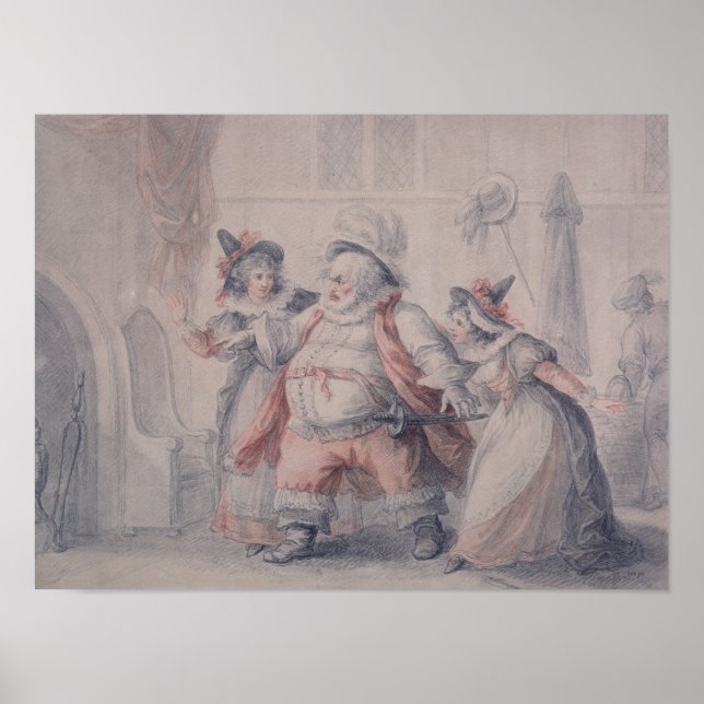 Affiches L'évasion de Falstaff (Devant)