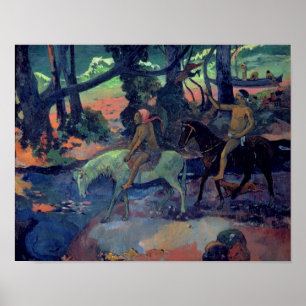Affiches L'évasion, la Ford, 1901