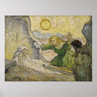 Affiches Levée de Lazare (après Rembrandt) Van Gogh Fine