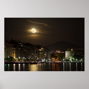 Affiches Lever de la super lune