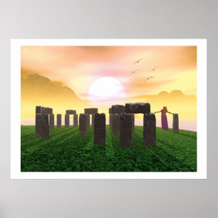 Affiches Lever de soleil à Avalon