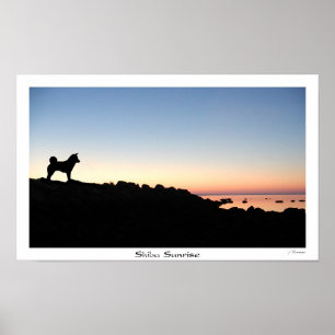 Affiches Lever de soleil de Shiba