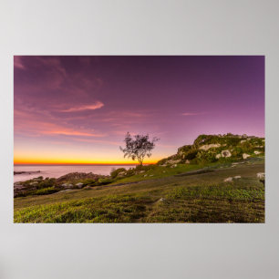 Affiches Lever de soleil sur la plage dans Florianopolis