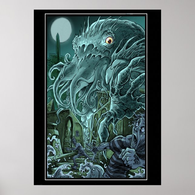 Affiches Lever du Cthulhu (Devant)