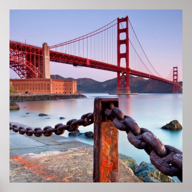 Affiches Lever Du Soleil À Fort Point (Devant)