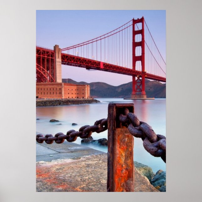 Affiches Lever Du Soleil À Fort Point (Devant)