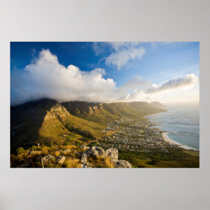 Affiches Lever Du Soleil Au-Dessus De Camps Bay Et De La Mo