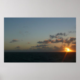 Affiches Lever du soleil sur San Juan I Porto Rico