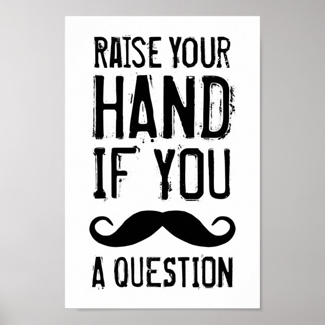 Affiches Levez La Main (Devant)