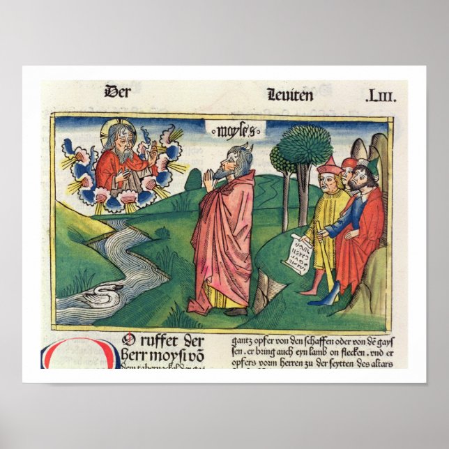 Affiches Leviticus 1-7 The Law of Offerings, from 'Nu (Devant)