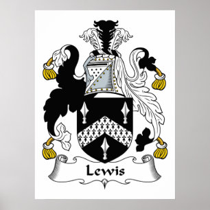 Affiches Lewis Family Crest