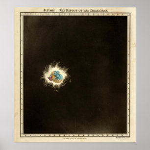 Affiches L'Exode des Israélites 1491 av.