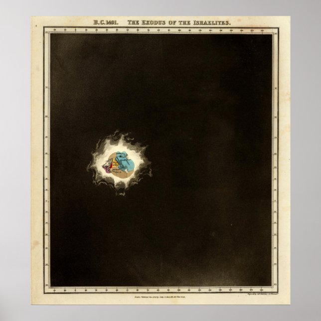 Affiches L'Exode des Israélites 1491 av. (Devant)