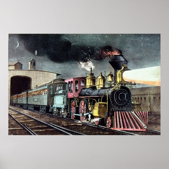 Affiches L'Express de nuit : Le début (Devant)