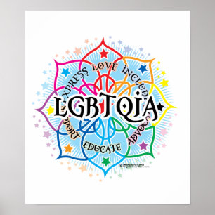 Affiches LGBTQIA Lotus