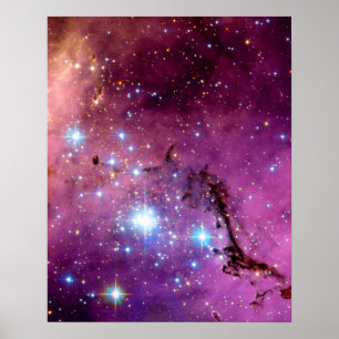 Affiches LHA 120-N11 Star Formation Hubble Space Photo