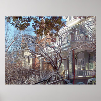 Affiches L'hiver dans le Vieux Louisville
