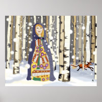 L'hiver dans les bois de Birch